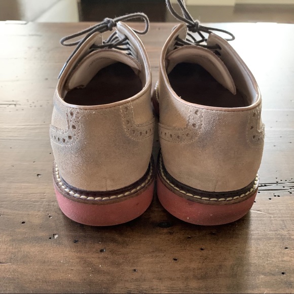 Cole Haan Suede shoes. Beige. Nike soles. Size 8.5 - Picture 3 of 7